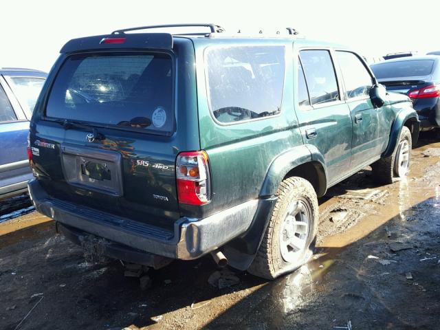 JT3HN86R7Y0322353 - 2000 TOYOTA 4RUNNER SR GREEN photo 4