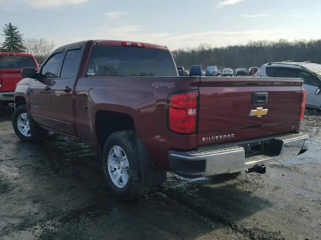 1GCVKREC9HZ111855 - 2017 CHEVROLET SILVERADO RED photo 3