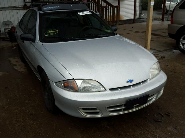 1G1JC524217103043 - 2001 CHEVROLET CAVALIER B SILVER photo 1