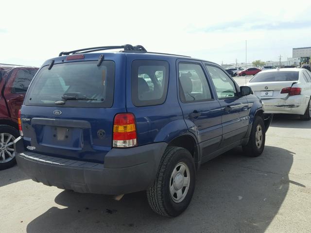 1FMYU02ZX7KA90934 - 2007 FORD ESCAPE XLS BLUE photo 4