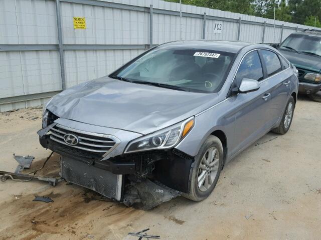 5NPE24AFXGH326461 - 2016 HYUNDAI SONATA SE SILVER photo 2