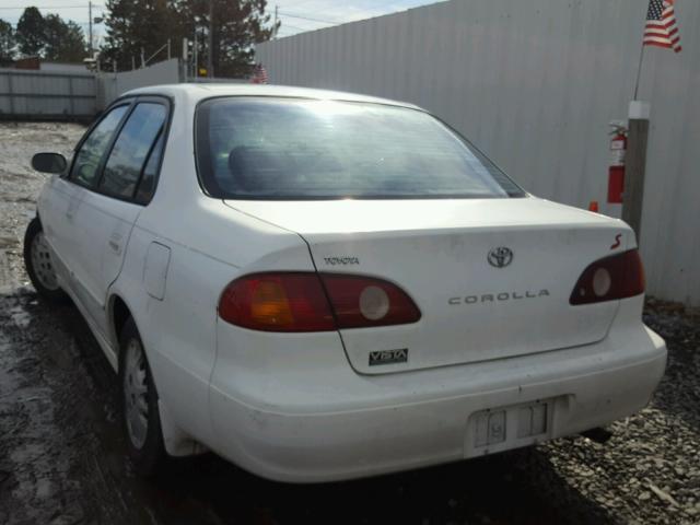 1NXBR12E61Z464641 - 2001 TOYOTA COROLLA CE WHITE photo 3