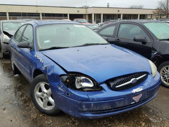 1FAHP55S73G209274 - 2003 FORD TAURUS SES BLUE photo 1