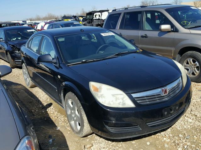 1G8ZS57N97F145149 - 2007 SATURN AURA XE BLACK photo 1