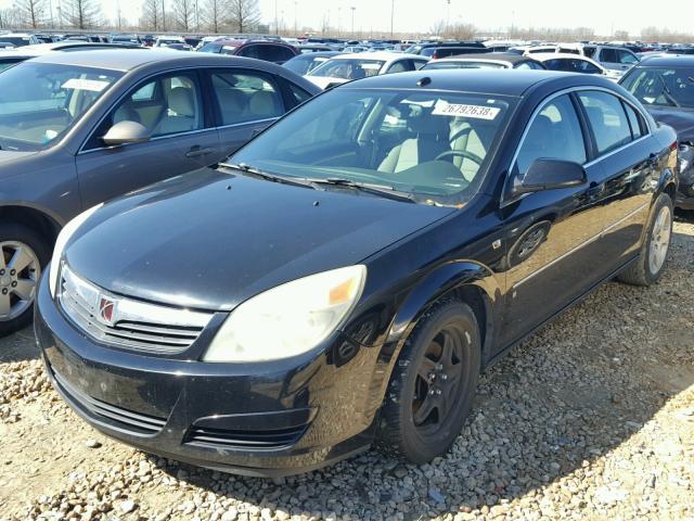 1G8ZS57N97F145149 - 2007 SATURN AURA XE BLACK photo 2