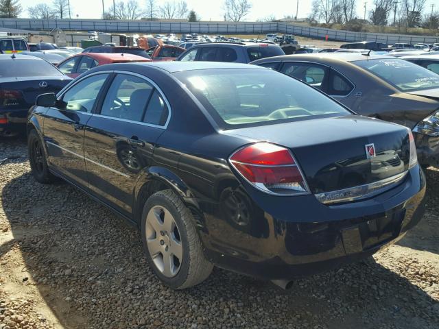 1G8ZS57N97F145149 - 2007 SATURN AURA XE BLACK photo 3