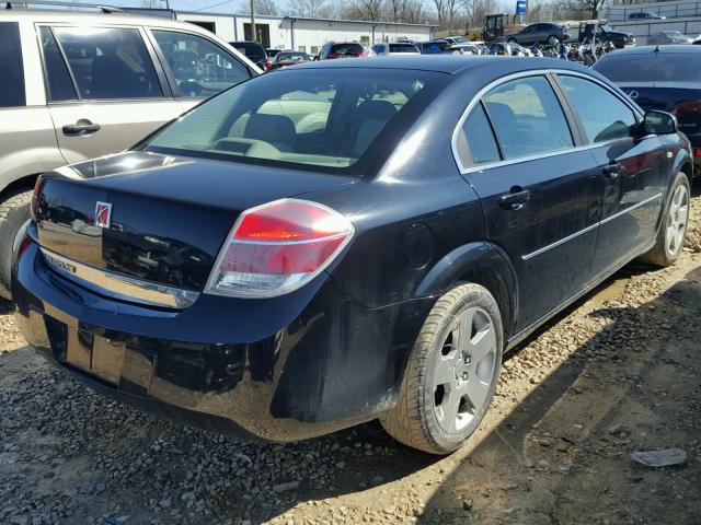 1G8ZS57N97F145149 - 2007 SATURN AURA XE BLACK photo 4