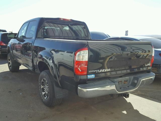 5TBET34116S530705 - 2006 TOYOTA TUNDRA DOU BLACK photo 3