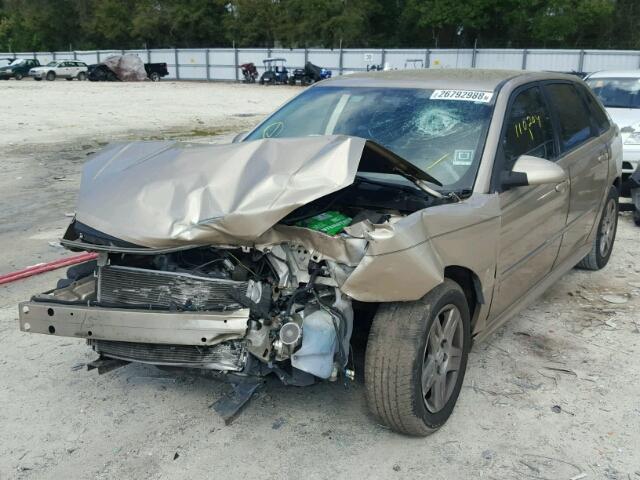 1G1ZT63866F244172 - 2006 CHEVROLET MALIBU MAX 金色 照片 2
