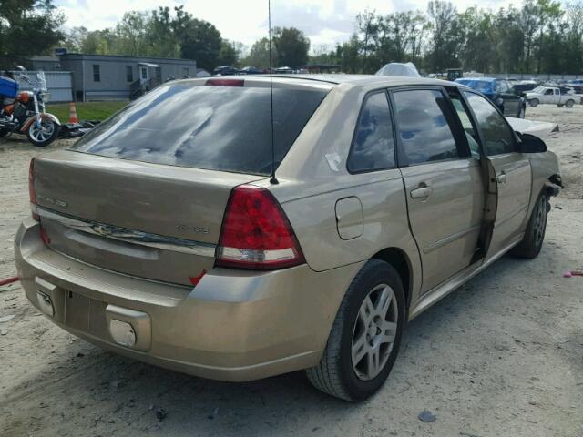 1G1ZT63866F244172 - 2006 CHEVROLET MALIBU MAX GOLD photo 4