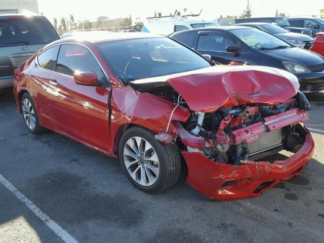 1HGCT1B35EA008194 - 2014 HONDA ACCORD LX- RED photo 1