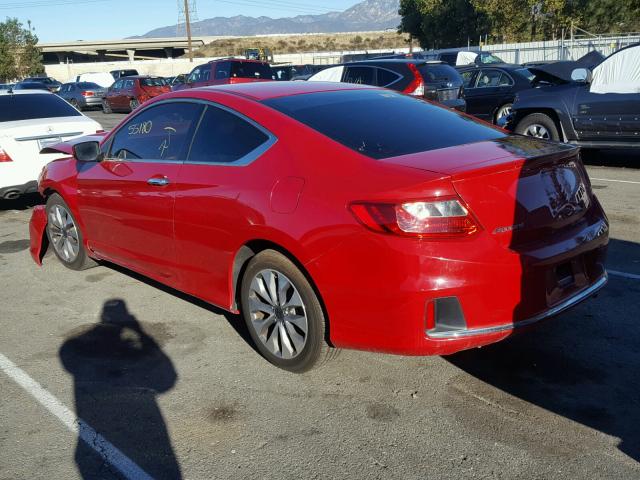 1HGCT1B35EA008194 - 2014 HONDA ACCORD LX- RED photo 3