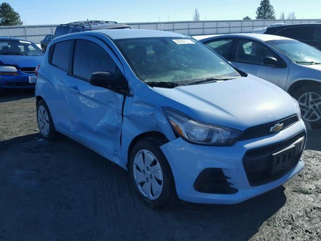 KL8CB6SA0GC646432 - 2016 CHEVROLET SPARK LS BLUE photo 1