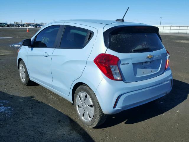 KL8CB6SA0GC646432 - 2016 CHEVROLET SPARK LS BLUE photo 3