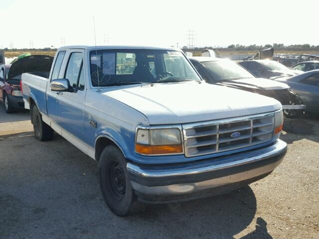 1FTEX15H9PKB18391 - 1993 FORD F150 TWO TONE photo 1