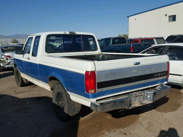 1FTEX15H9PKB18391 - 1993 FORD F150 TWO TONE photo 3