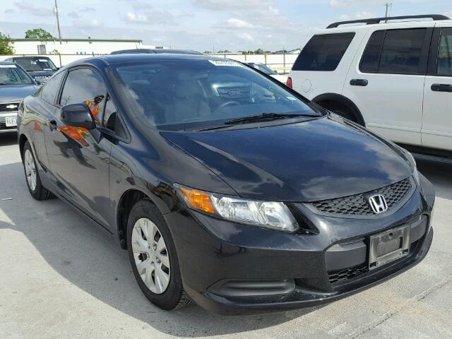 2HGFG3B52CH562628 - 2012 HONDA CIVIC BLACK photo 1