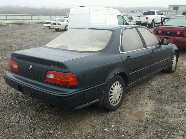 JH4KA7677PC031210 - 1993 ACURA LEGEND LS GREEN photo 4
