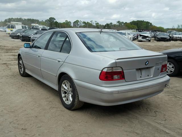 WBADT43473G030538 - 2003 BMW 525 I AUTO SILVER photo 3