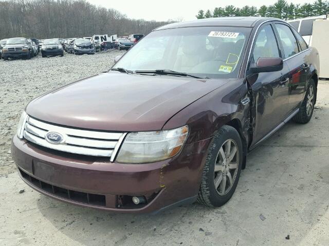 1FAHP24WX9G117328 - 2009 FORD TAURUS SEL PURPLE photo 2