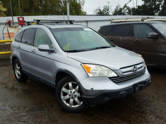 JHLRE48707C082616 - 2007 HONDA CR-V EXL SILVER photo 1