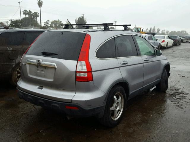 JHLRE48707C082616 - 2007 HONDA CR-V EXL SILVER photo 4