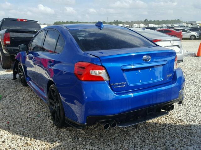 JF1VA1A63F9818358 - 2015 SUBARU WRX BLUE photo 3