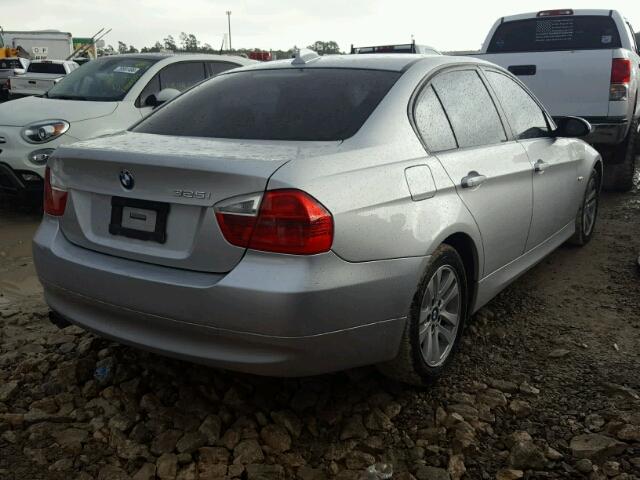 WBAVB13546PT16284 - 2006 BMW 325 I SILVER photo 4