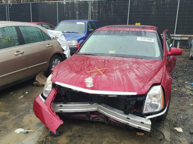 1G6KD57Y57U131937 - 2007 CADILLAC DTS RED photo 9