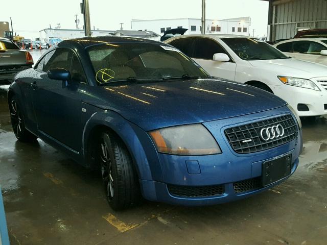 TRUWT28N841009225 - 2004 AUDI TT QUATTRO BLUE photo 1