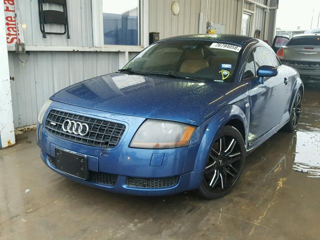 TRUWT28N841009225 - 2004 AUDI TT QUATTRO BLUE photo 2