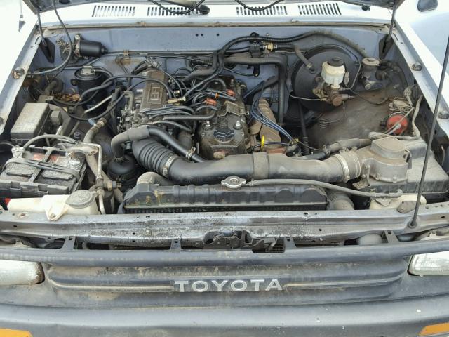 JT4RN81A0L0042252 - 1990 TOYOTA PICKUP 1/2 BLUE photo 7