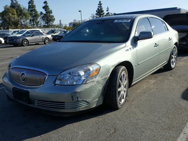 1G4HD57287U128982 - 2007 BUICK LUCERNE GREEN photo 2