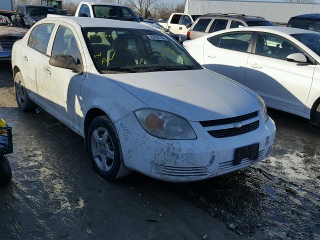 1G1AK55F467611750 - 2006 CHEVROLET COBALT LS WHITE photo 1