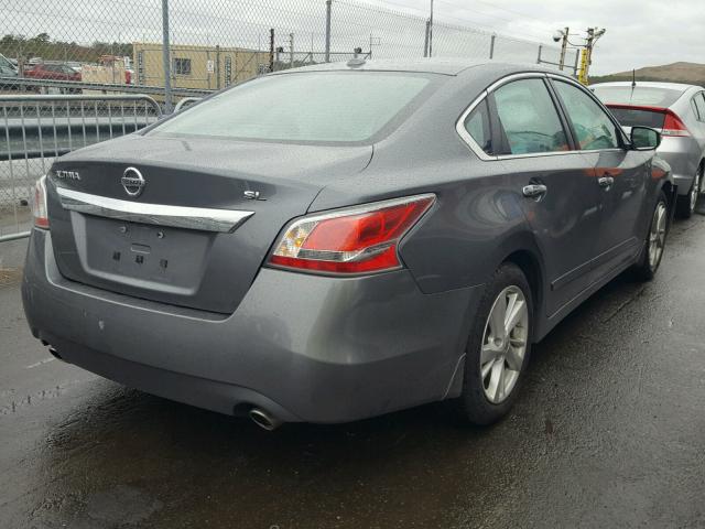 1N4AL3AP6FN349707 - 2015 NISSAN ALTIMA 2.5 GRAY photo 4