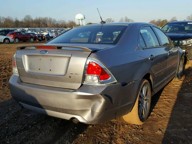 3FAHP07167R261145 - 2007 FORD FUSION SE CHARCOAL photo 4