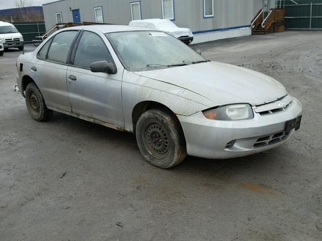 1G1JC52F737197716 - 2003 CHEVROLET CAVALIER SILVER photo 1