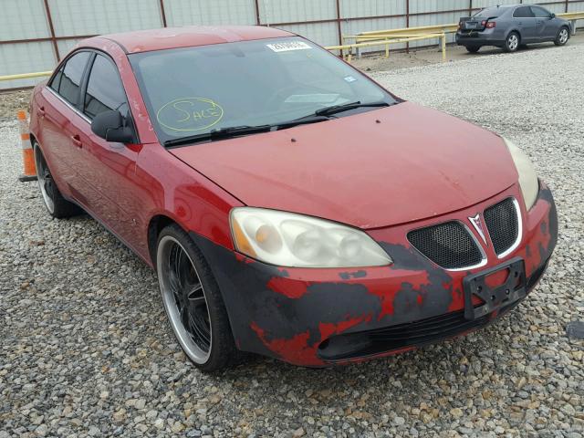 1G2ZH558764126535 - 2006 PONTIAC G6 GT RED photo 1