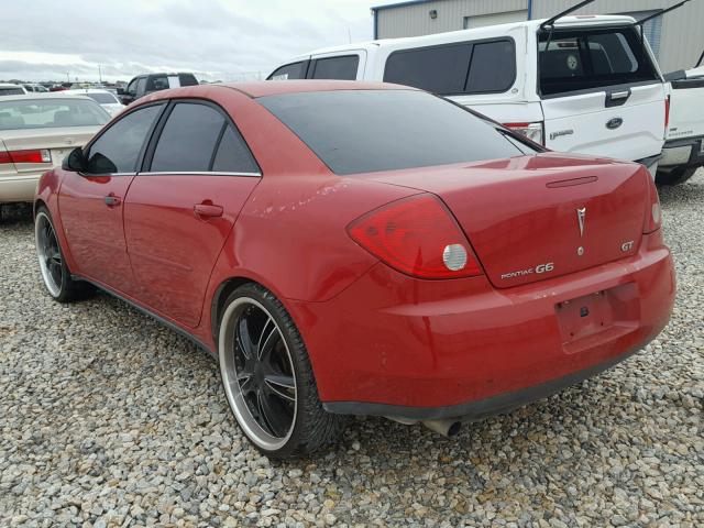 1G2ZH558764126535 - 2006 PONTIAC G6 GT RED photo 3