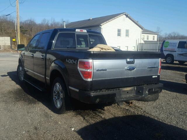 1FTPW14V69FA79368 - 2009 FORD F150 SUPER BLACK photo 3