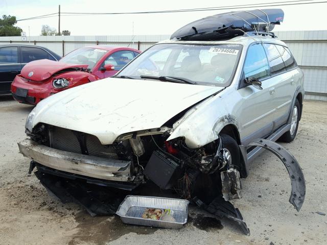 4S4BP62C457384471 - 2005 SUBARU LEGACY OUT TWO TONE photo 2