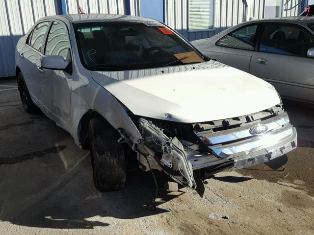 3FAHP0HG9AR357135 - 2010 FORD FUSION SE WHITE photo 1