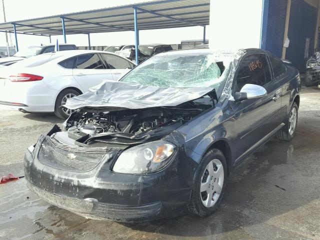 1G1AK18FX87266943 - 2008 CHEVROLET COBALT LS GRAY photo 2