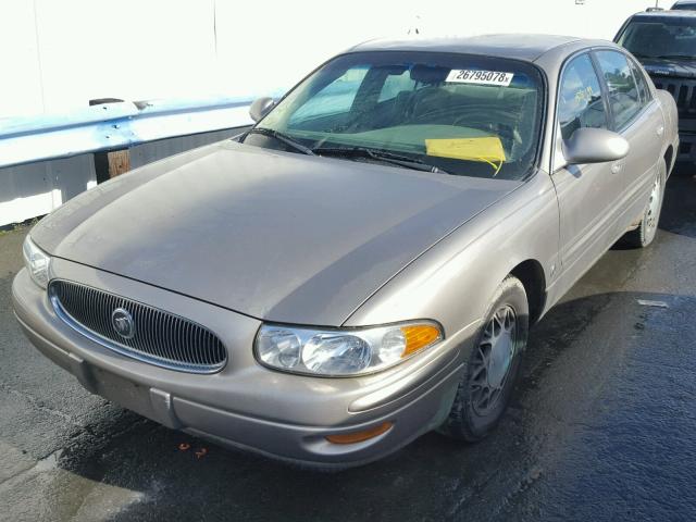 1G4HP54K8YU139588 - 2000 BUICK LESABRE CU TAN photo 2