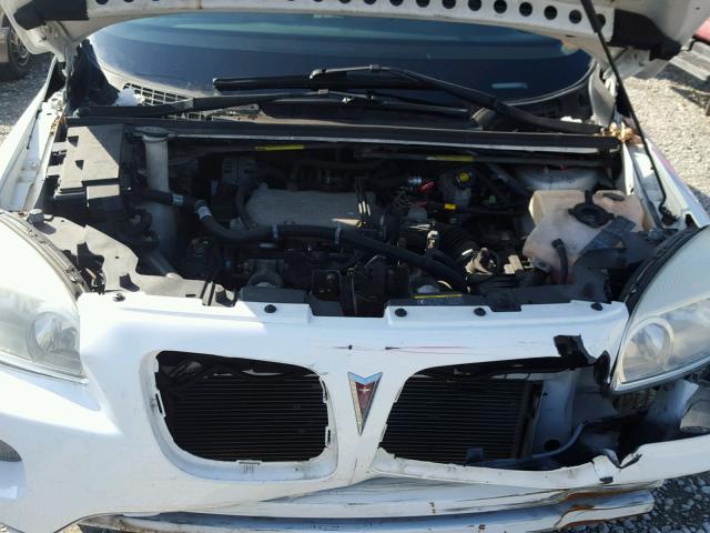 1GMDV33L76D150341 - 2006 PONTIAC MONTANA SV WHITE photo 7