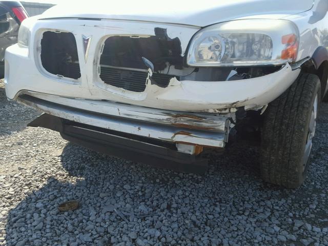 1GMDV33L76D150341 - 2006 PONTIAC MONTANA SV WHITE photo 9