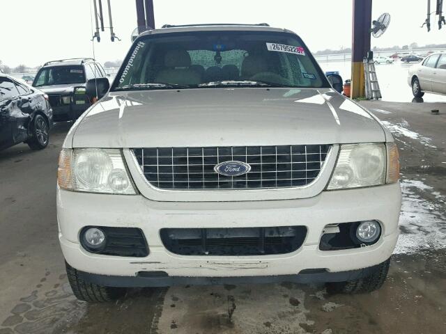 1FMZU65K83ZA90034 - 2003 FORD EXPLORER L WHITE photo 9