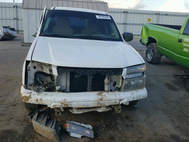 1GCCS196758198802 - 2005 CHEVROLET COLORADO WHITE photo 9