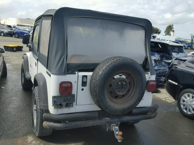 2BCHV81S5JB538374 - 1988 JEEP WRANGLER S WHITE photo 3