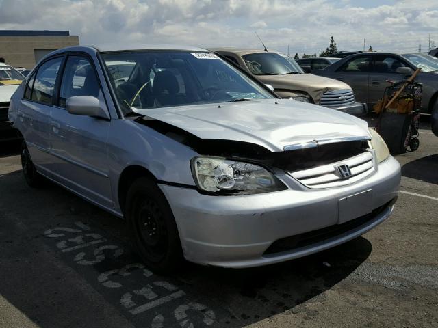 2HGES16523H616065 - 2003 HONDA CIVIC LX SILVER photo 1